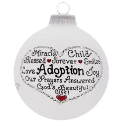 Heart Gifts By Teresa -Adoption Ornament