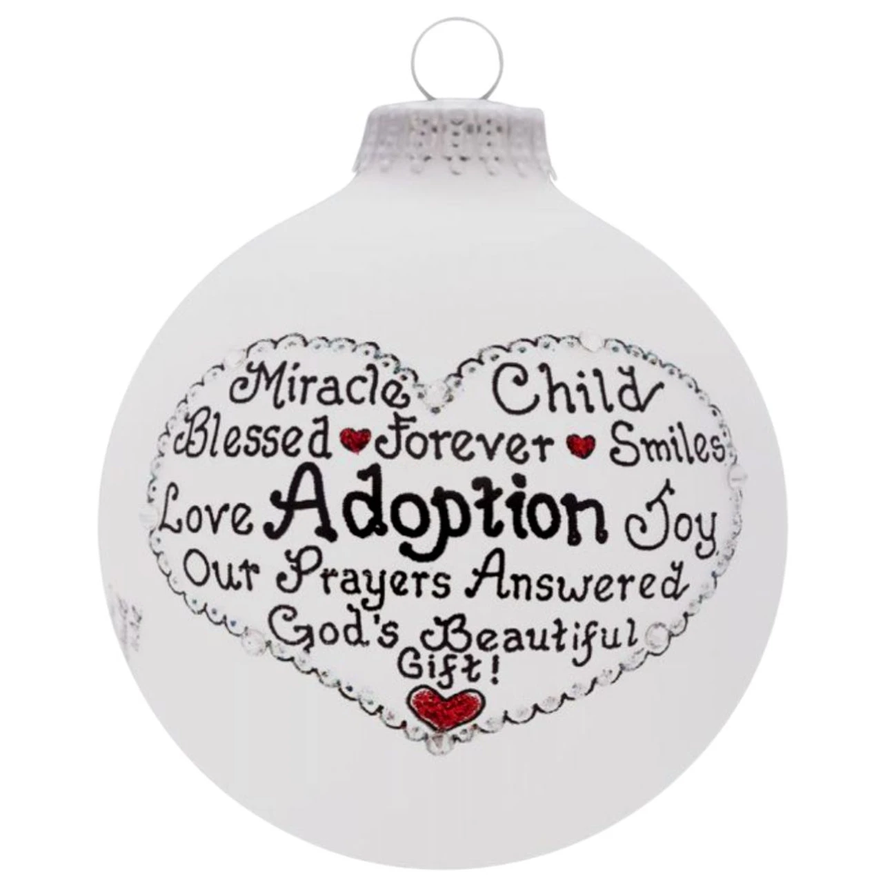 Heart Gifts By Teresa -Adoption Ornament 3 Heart Gifts By Teresa -Adoption Ornament