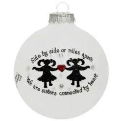 Heart Gifts By Teresa - Sister Connected Ornament