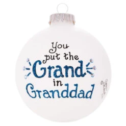 Heart Gifts By Teresa - Grand Granddad Ornament