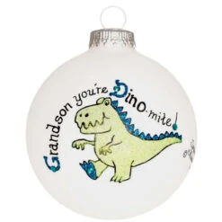 Heart Gifts By Teresa - Grandson Dino Ornament