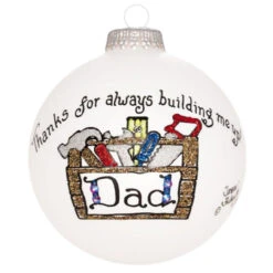 Heart Gifts By Teresa - Dad Toolbox Ornament