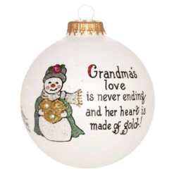 Heart Gifts By Teresa - Grandma Love Ornament