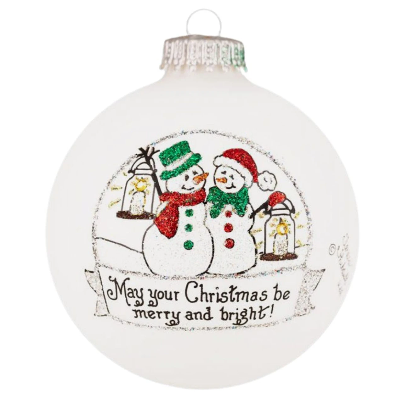 Heart Gifts By Teresa - Merry And Bright Ornament 3 Heart Gifts By Teresa - Merry And Bright Ornament