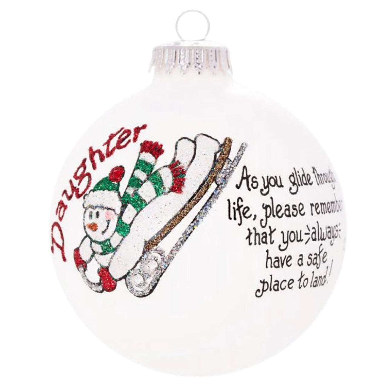 Heart Gifts By Teresa - Daughter Sled Ornament 3 Heart Gifts By Teresa - Daughter Sled Ornament