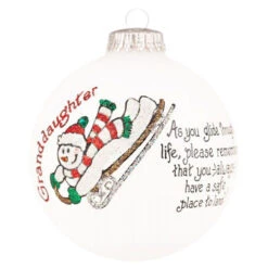 Heart Gifts By Teresa - Granddaughter Sled Ornament