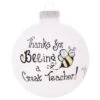 Heart Gifts By Teresa - Teacher Bee Ornament 1 Heart Gifts By Teresa - Teacher Bee Ornament -Ornaments Shop 792382 Heart Gifts By Teresa Teacher Bee Ornament 20796.1660324597