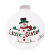 Heart Gifts By Teresa - Little Sister Ornament -Ornaments Shop 792386 Heart Gifts By Teresa Little Sister Ornament 02144.1660324546