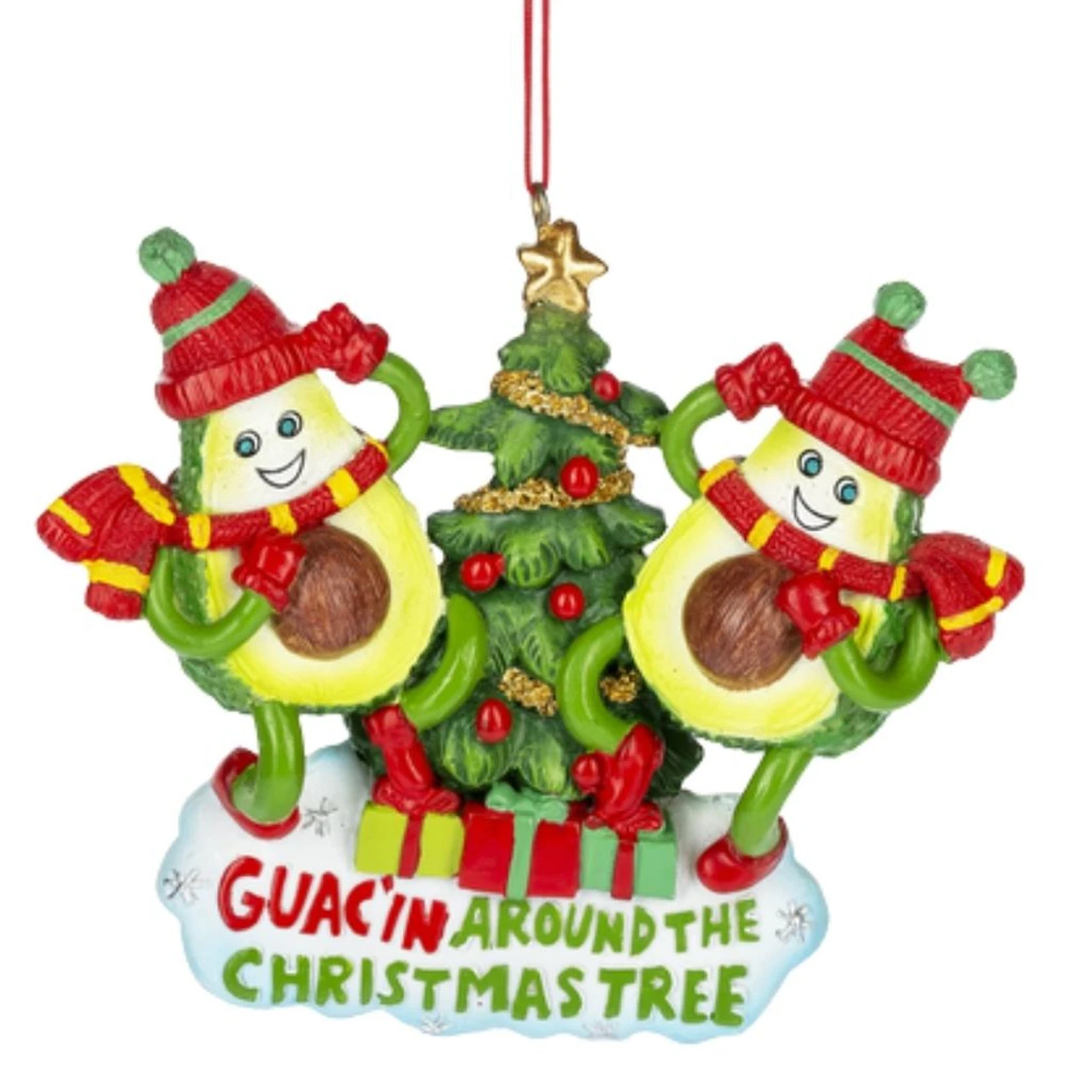 Avocado Couple Ornament - Guac'in Around The Christmas Tree 3 Avocado Couple Ornament - Guac'in Around The Christmas Tree