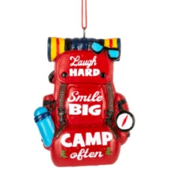 Back Pack Ornament - Camp Often