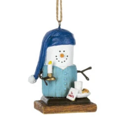 S'Mores Cookies For Santa Ornament