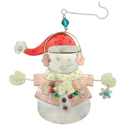 Pilgrim Imports - Winter Snowman Ornament