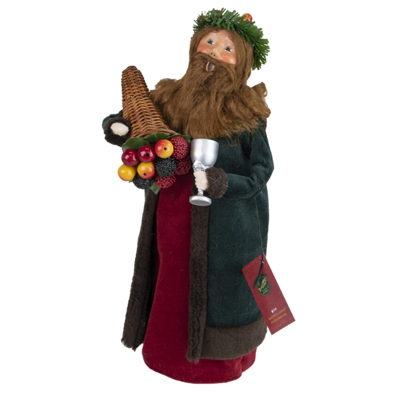 Byers' Choice - A Christmas Carol Ghost Of Christmas Present Caroler 4 Byers' Choice - A Christmas Carol Ghost Of Christmas Present Caroler - Image 2