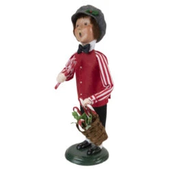 Byers Choice - Candy Cane Boy Caroler 10 Byers Choice - Candy Cane Boy Caroler -Ornaments Shop Byers Choice Candy Cane Boy Caroler left 03633.1684950072