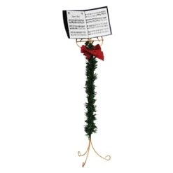 Byers' Choice - Music Stand With Garland Accessory