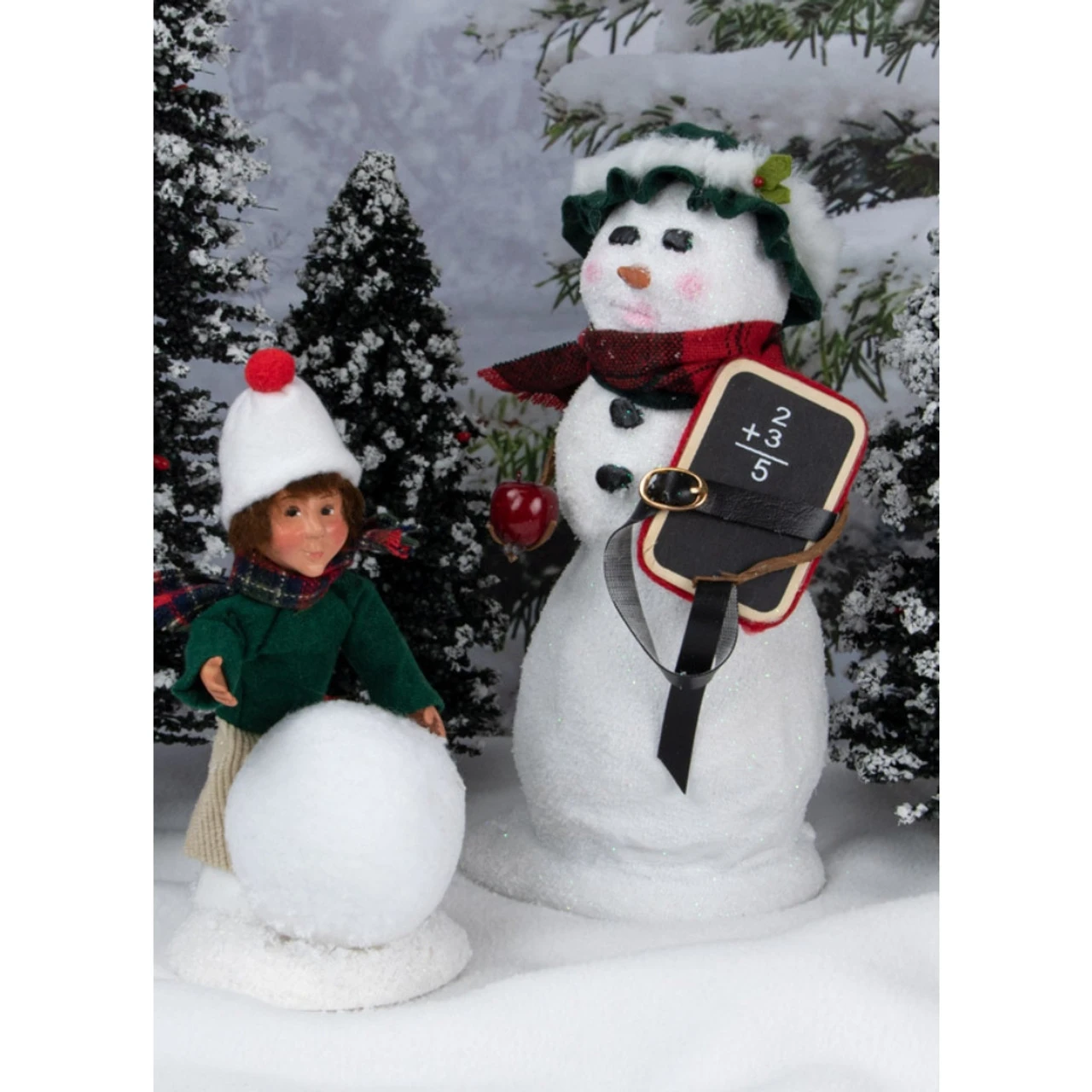 Byers' Choice - Snowman Teacher 7 Byers' Choice - Snowman Teacher - Image 5