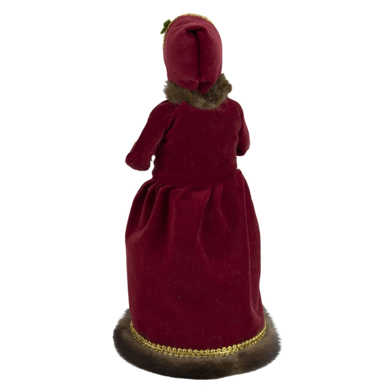Byers' Choice Dashing Mrs Claus Caroler 5 Byers' Choice Dashing Mrs Claus Caroler - Image 3