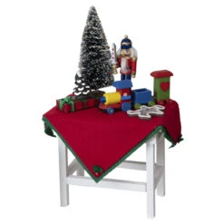 Byers' Choice Decorated Table -Ornaments Shop Byers Choice Decorated Table back 03279.1684780462