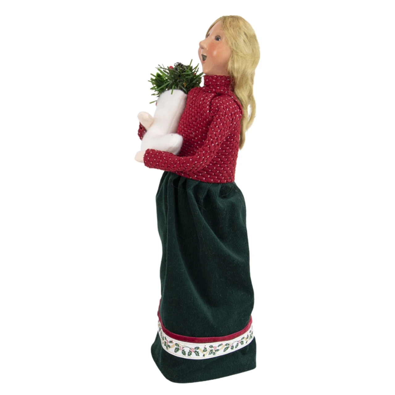 Byers' Choice Decorating Woman Caroler 6 Byers' Choice Decorating Woman Caroler - Image 4
