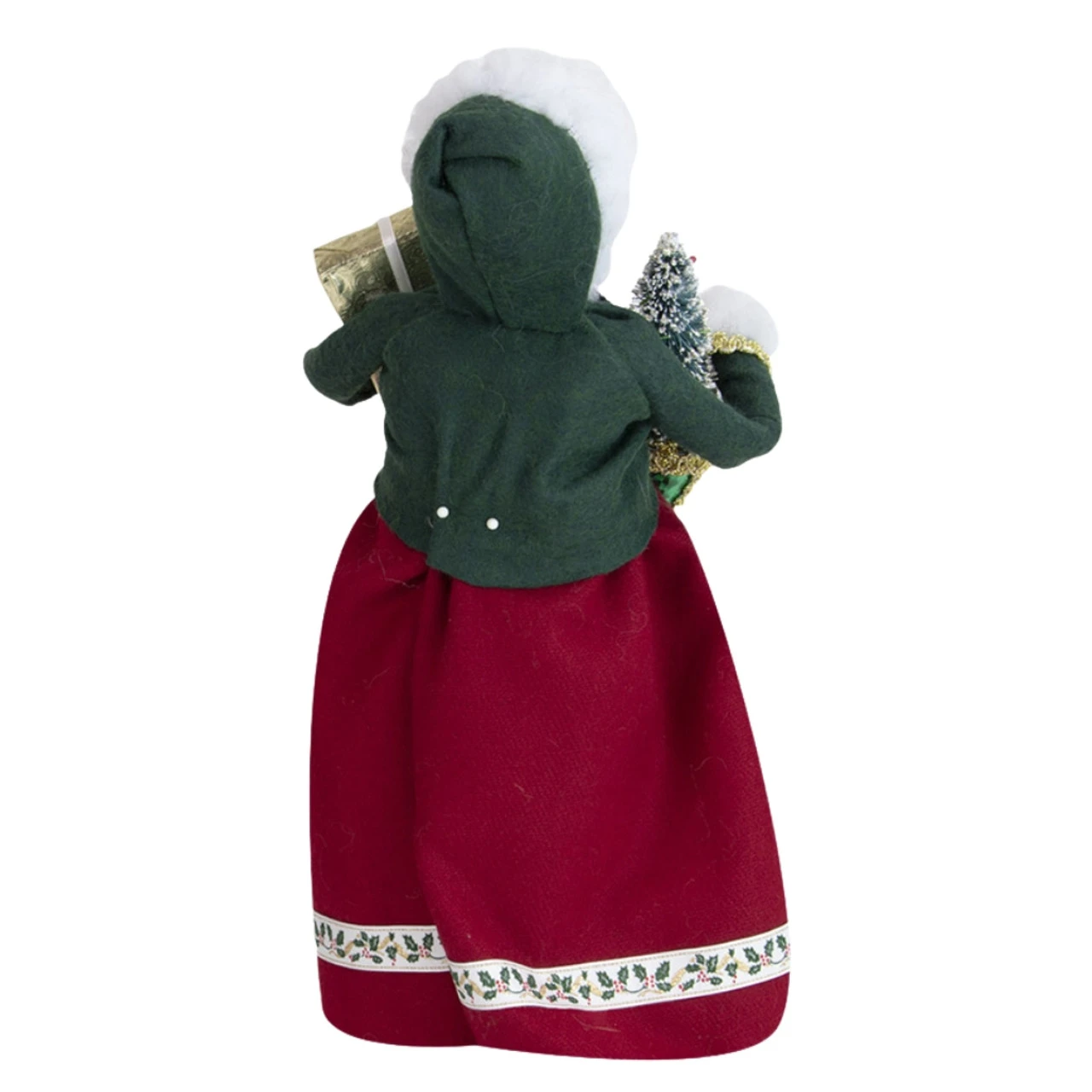 Byers' Choice Mrs Claus With Ornaments Caroler 5 Byers' Choice Mrs Claus With Ornaments Caroler - Image 3
