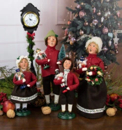 Byers' Choice - Nutcracker Family Boy Caroler -Ornaments Shop Byers Choice Nutcracker Family 2022 4841G 4842G 4843G 4844G 15542.1648556500