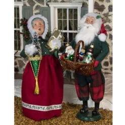 Byers' Choice Santa With Ornaments Caroler 11 Byers' Choice Santa With Ornaments Caroler -Ornaments Shop Byers Choice Santa Mrs Claus With Ornaments Caroler 09615.1684437334