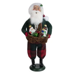 Byers' Choice Santa With Ornaments Caroler