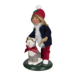Byers' Choice Toddler With Cat Caroler -Ornaments Shop Byers Choice Toddler With Cat Caroler left 13650.1685040534