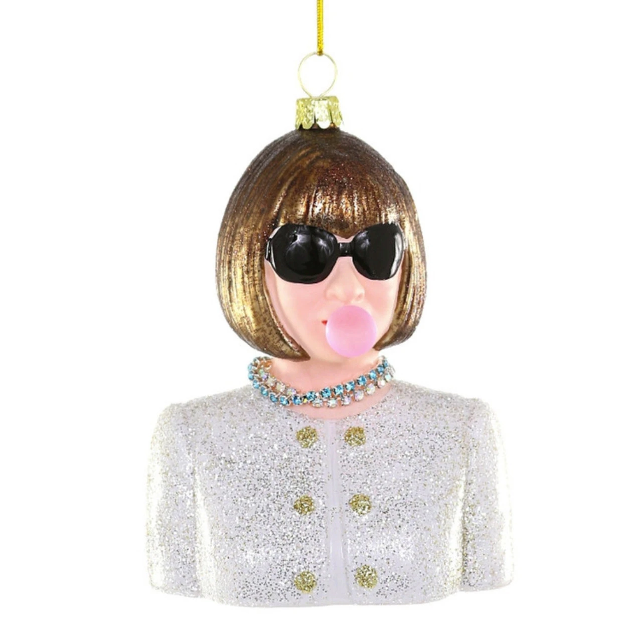 Cody Foster Glass Anna Wintour Bubble Ornament 3 Cody Foster Glass Anna Wintour Bubble Ornament