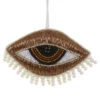 Cody Foster Wool Felt Beaded Golden Brown Eye Ornament -Ornaments Shop Cody Foster Beaded Brown Golden Eye Ornament 43008.1694095352