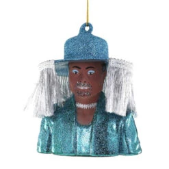 Cody Foster Billy Porter Glass Ornament