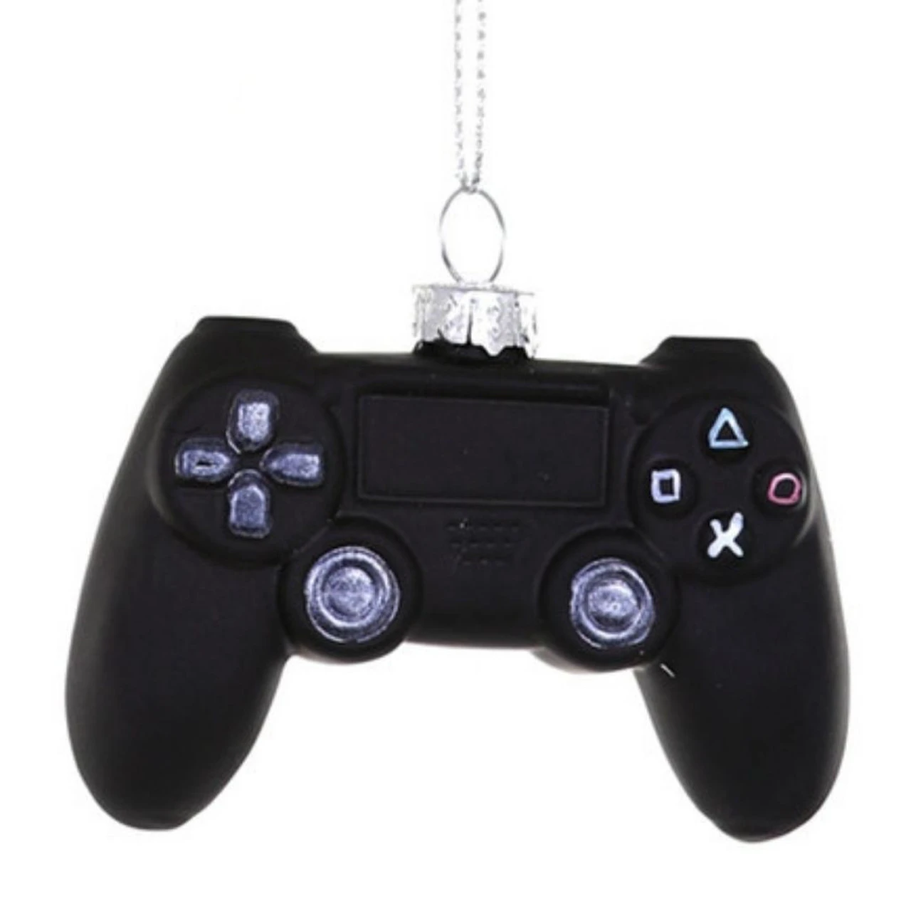 Cody Foster Glass Black Video Game Controller Ornament 3 Cody Foster Glass Black Video Game Controller Ornament