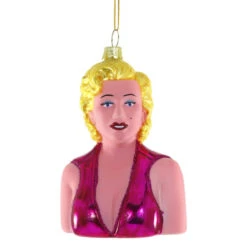 Cody Foster Marilyn Glass Ornament