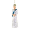 Cody Foster Queen Elizabeth II Platinum Jubilee Glass Ornament