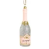 Cody Foster Silver Glittered Champagne Bottle Ornament -Ornaments Shop Cody Foster Silver Glittered Chamagne Bottle Ornament 16326.1694024204