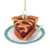 Cody Foster Glass Cherry Pie Slice Ornament 2 Cody Foster Glass Cherry Pie Slice Ornament -Ornaments Shop Cody Foster Slice of Cherry pie Ornament 56215.1694452850
