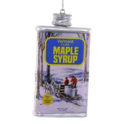 Cody Foster Vermont Maple Syrup Glass Ornament