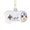 Cody Foster Glass White Video Game Controller Ornament -Ornaments Shop Cody Foster White Video Game Controller Ornament 61550.1694533377