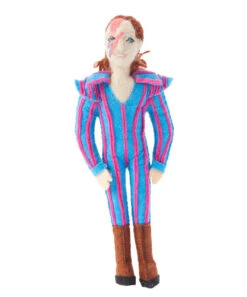Silk Road Bazaar- David Bowie Ornament, The Figure Ornament Collection, 6.5 Inch