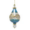 Egyptian Museum Glass Blue Pear Drop Ornament​​​​​​​ -Ornaments Shop Egyptian Museum Glass Blue Pear Drop Ornament​​​​​​​ 86973.1695127551