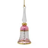 Egyptian Museum Pink Gold Etched Bell Ornament -Ornaments Shop Egyptian Museum Pink Gold Etched Bell Ornament 23353.1695317682