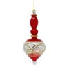 Egyptian Museum Red Gold Etched Swirl Finial Ornament -Ornaments Shop Egyptian Museum Red Gold Etched Swirl Finial Ornament 44823.1695312968