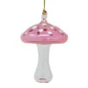 Hand Blown Pink Mushroom Glass Ornament -Ornaments Shop Hand Blown Pink Mushroom Glass Ornament 98010.1694722072