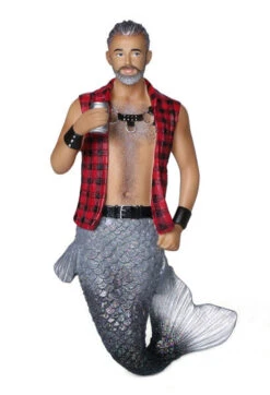 December Diamonds - Sir Leather Merman Ornament