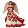Jim Shore - Heartwood Creek - Red Christmas Angel Figurine -Ornaments Shop Jim Shore Heartwood Creek Red Christmas Angel Figurine 86469.1681412462