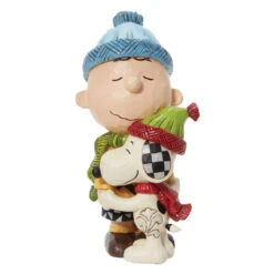 Jim Shore - Peanuts - Snoopy And Charlie Brown Hugging Figurine