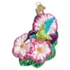 Magnificent Hummingbird And Flowers Ornament -Ornaments Shop Magnificent Hummingbird Ornament 69525.1679681038