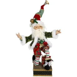 Mark Roberts North Poles Xmas Time Elf Stocking Holder