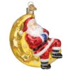 Moonlight Santa Ornament 1 Moonlight Santa Ornament -Ornaments Shop Moonlight Santa Ornament 45135.1679679938