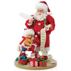 Department 56 Possible Dreams Santa With Toys Clothtique Figurine